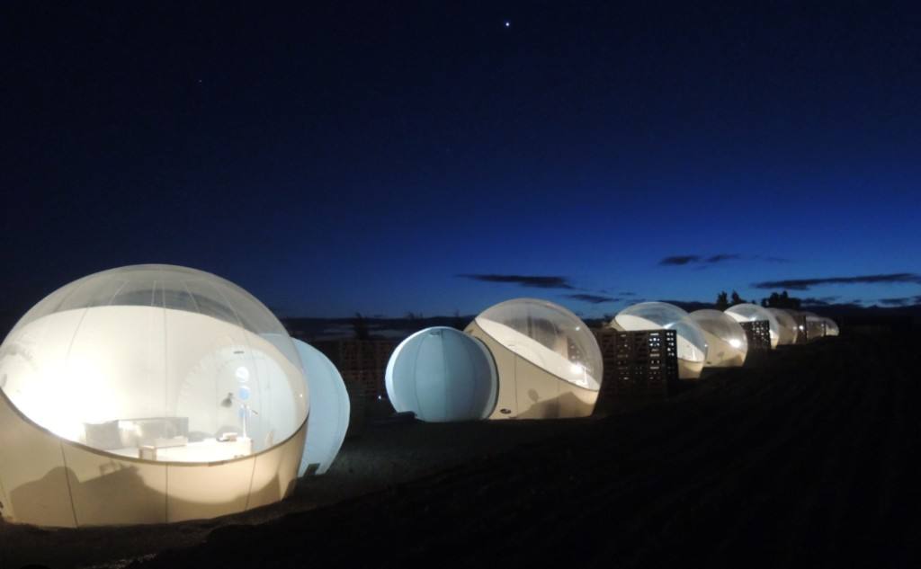 Burbujas del Hotel Aire de Bardenas en Tudela