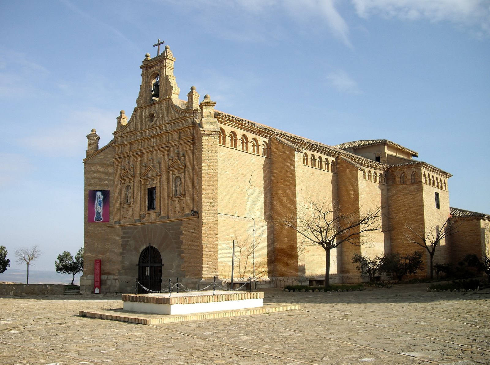 Einsiedelei Virgen del Yugo in Arguedas, am Rand der Bardenas